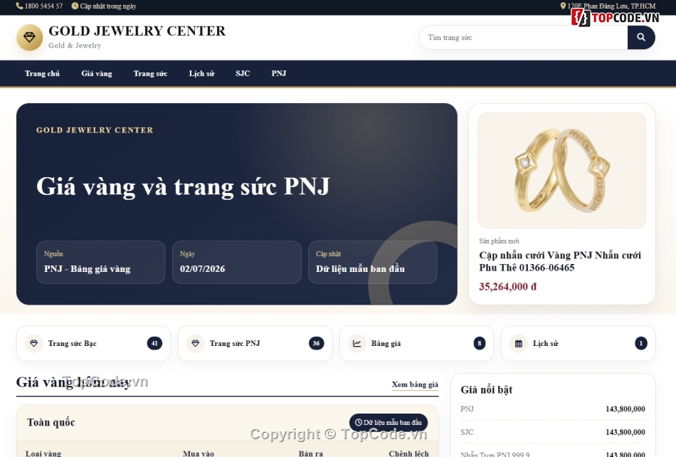 Web Crawl,mua vàng,web bán vàng